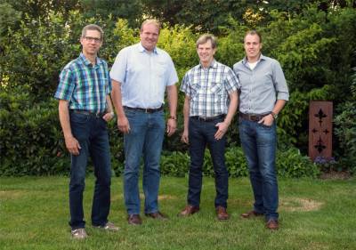 Natenstedt - v.l.: Thorsten Seyffart, Christoph B�ckmann, Heinrich Schumann und Lars Brand